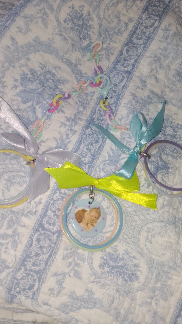 Producto - baby querubs pastel