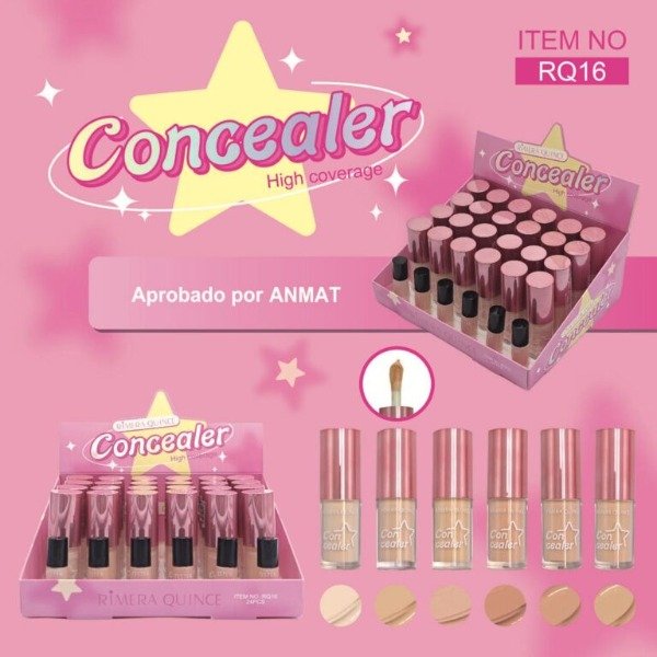 Producto - CORRECTOR LÍQUIDO HIGH COVERAGE - RIMERA QUINCE