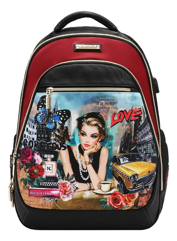 Producto - Mochila Multicompartimento Nicole Lee Sabina Imagines - 5