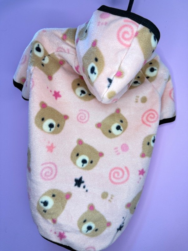 Producto - Buzo polar osito rosa