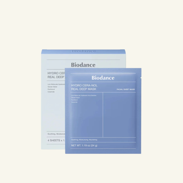 Producto - Biodance- Hydro Cera-nol Real Deep Mask Set Facial Mask 34g x 4unidades