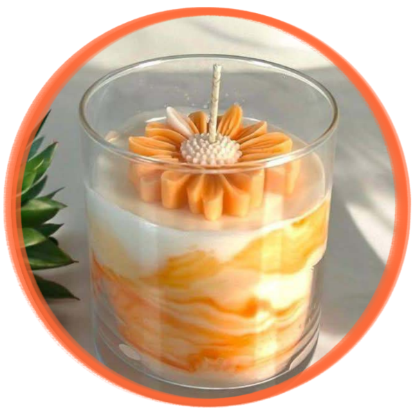 Producto - Velas de Soja en envase de vidrio imperial