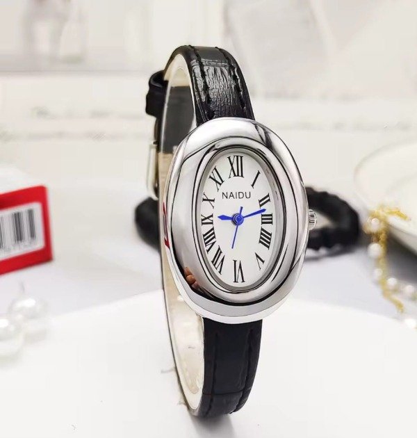 Producto - Minimalist Oval Watch Black