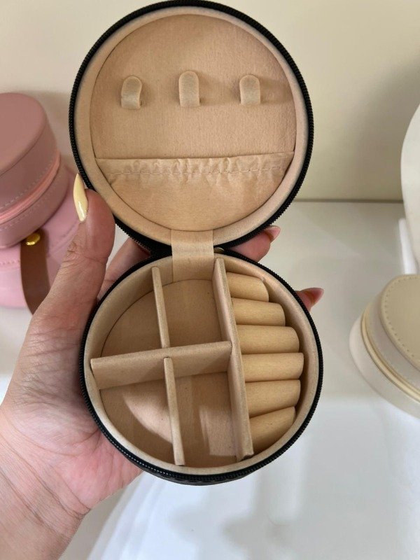 Producto - ALHAJERO REDONDO NEGRO