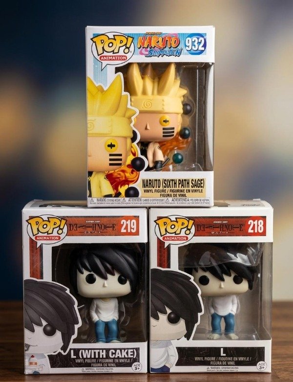 Producto - Figuras Tipo Funkos - Naruto - Death Note - Ingrese para Elegir