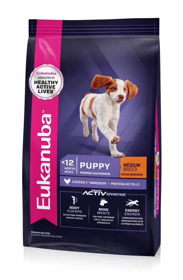 Producto - EUKANUBA PUPPY MEDIUM X 15KG