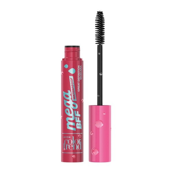 Producto - Máscara de pestañas aprueba de agua - mega bff Avon