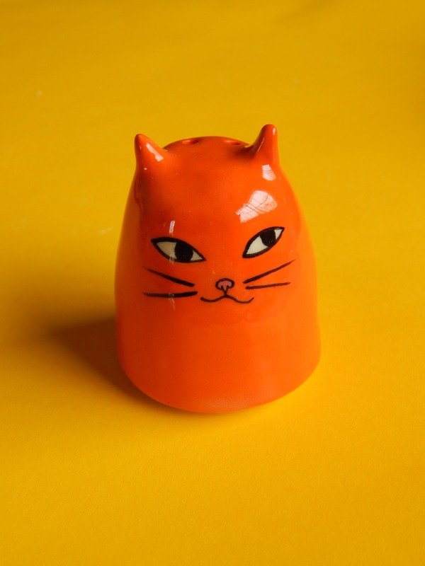 Producto - Salero Gato Naranja