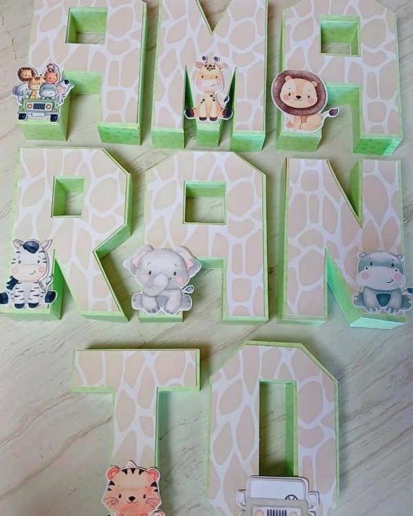 Producto - Letra 3D