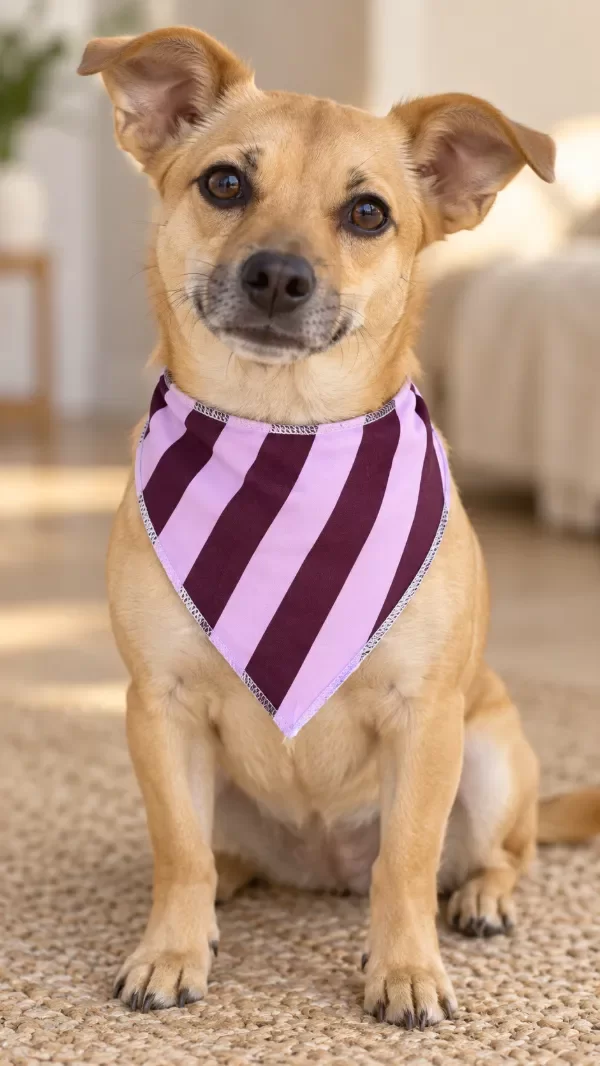 Producto - Pañuelo Rayas violeta - 0