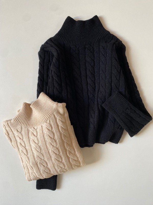 Producto - Sweater cropp trenzado