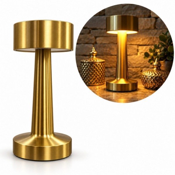 Producto - Lámpara Velador Táctil Metal ILU0059/8523 8180