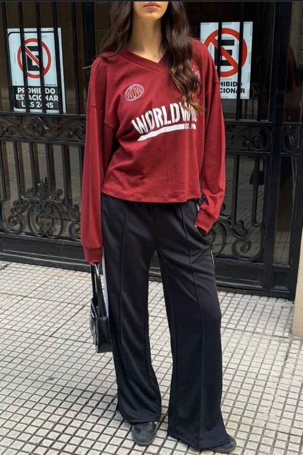 Producto - Pantalon simil sastrero con tajo