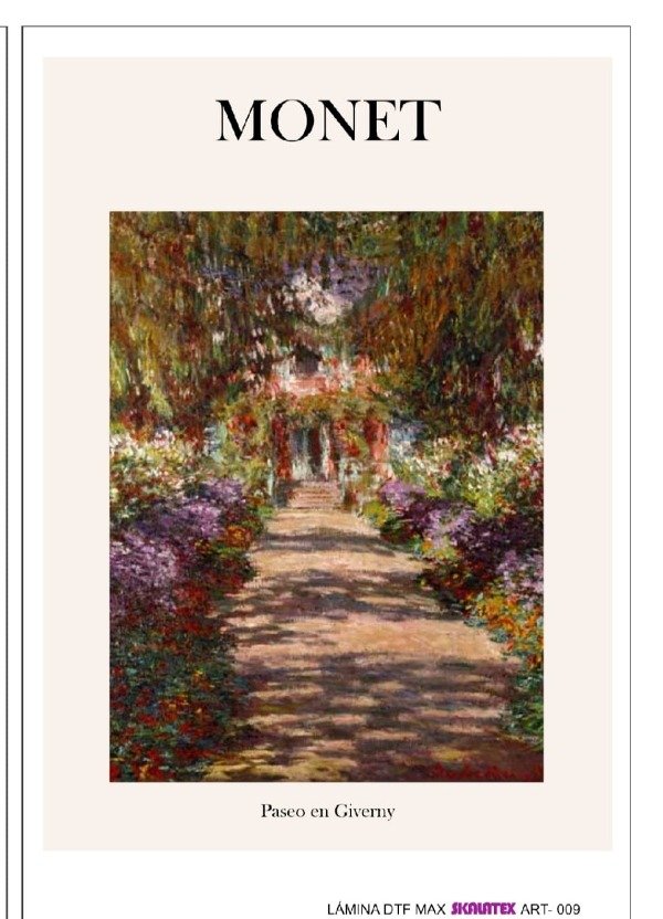 Producto - Transfer Monet