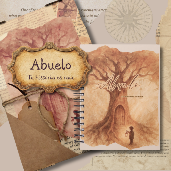 Producto - Abuelo/Papá Tu historia es raiz. Edición Cápsula del tiempo