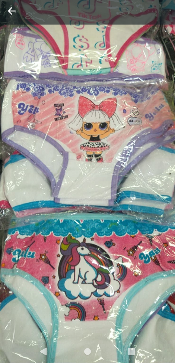 Producto - Bombachas de nenas por docena