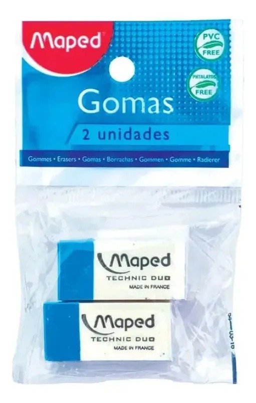 Producto - Goma Maped Lapiz Tinta Technic Pack X2 - 1