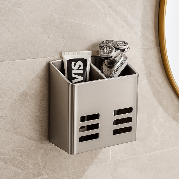 Producto - ORGANIZADOR DE BAÑO CON ADHESIVO