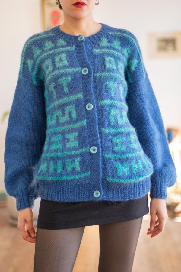 Producto - Cardigan Azules Talle: L -
