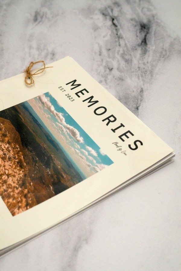 Producto - Album memories personalizado  (leer descripción)