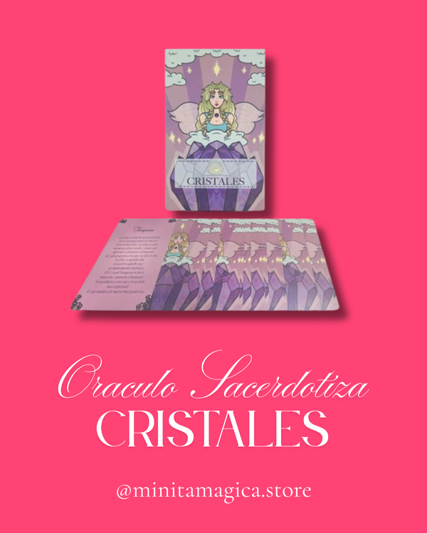 Producto - Oráculo Sacerdotiza - CRISTALES