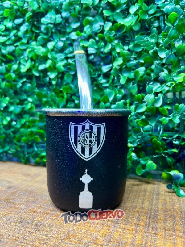 Producto - MATES DE ACERO GRABADOS DISEÑO SAN LORENZO