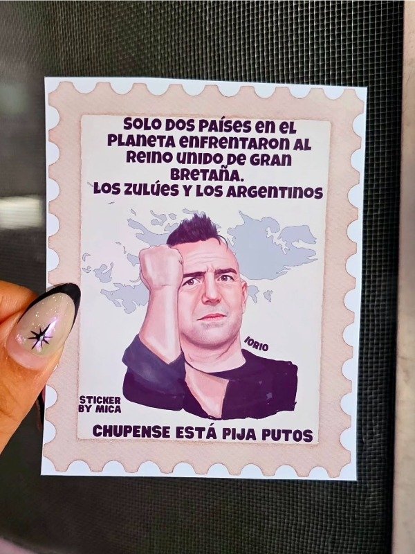 Producto - Sticker iorio estampilla