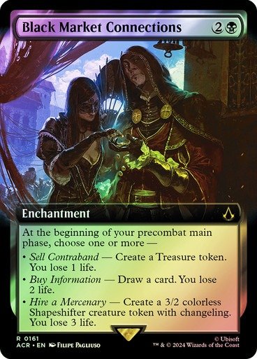 Producto - Black Market Connections (Extended Art Foil)