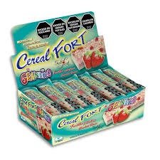 Producto - BARRA DE CEREAL FELFORT FRUTILLA Y CHOCO BLANCO X24