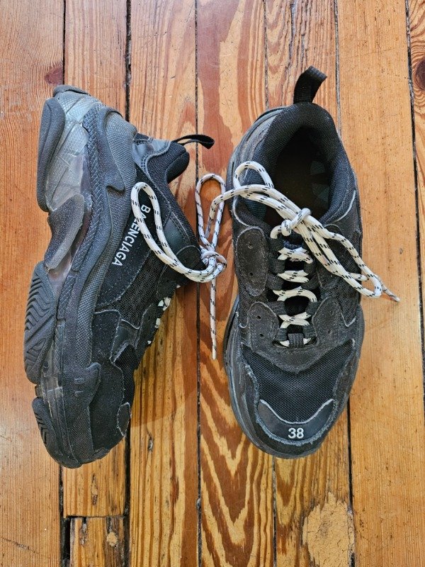 Producto - Zapatillas Balenciaga Negras RÉPLICA n38