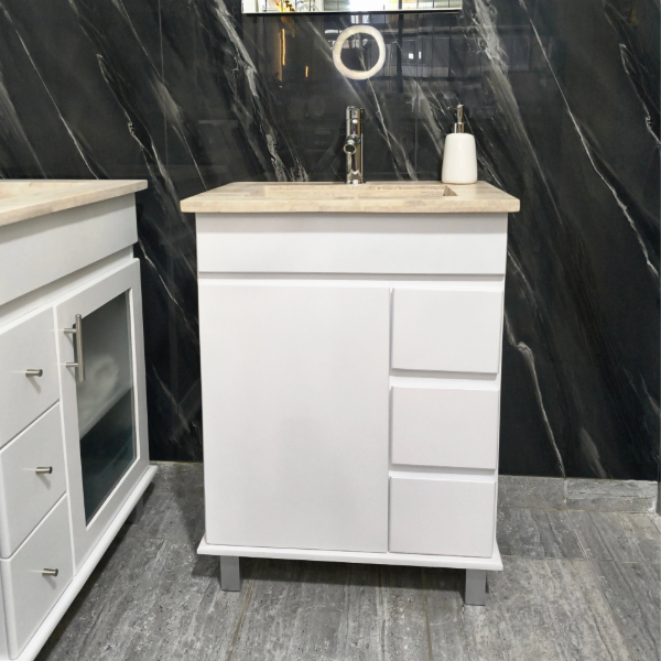 Producto - Vanitory de 60 cm (tres cajones y una puerta)