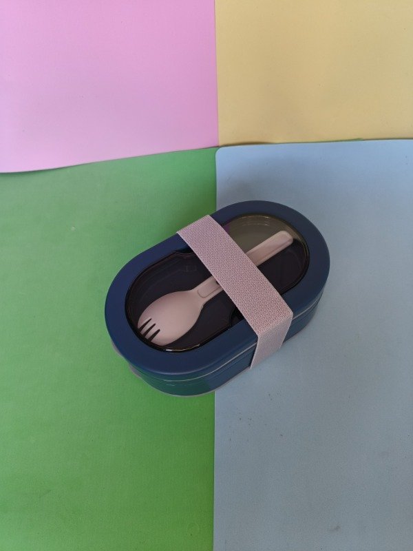 Producto - Lunchera doble bandeja Ovalada