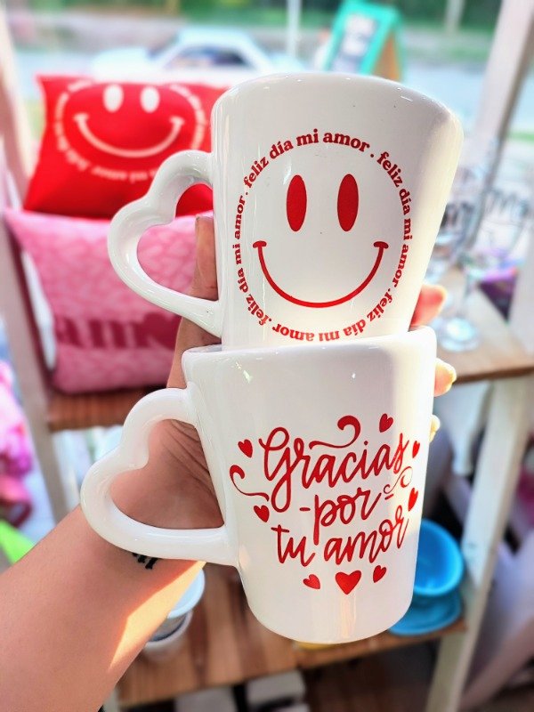 Producto - Taza asa corazón
