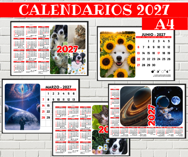 Producto - CALENDARIOS 2027 EDITABLES - 2