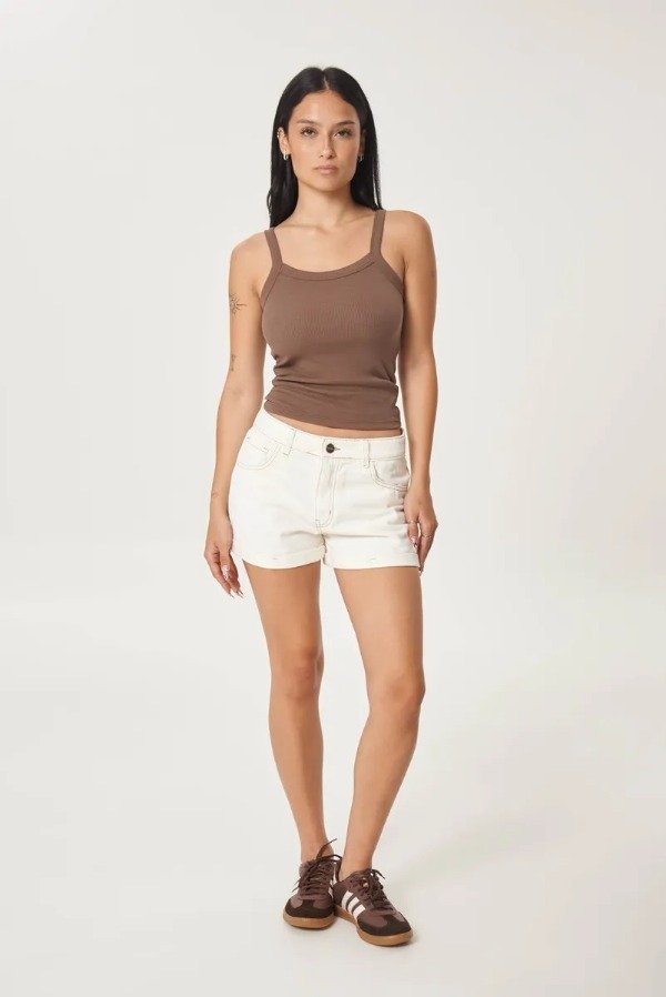 Producto - SHORT JEAN LEAH NATURAL