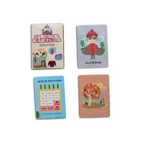 Producto - CARTAS EDUCATIVAS BARCO DE PAPEL LAS ESTACIONES