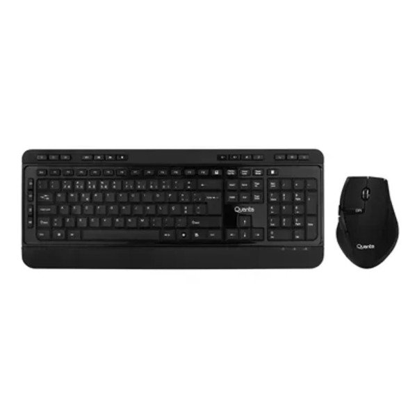 Producto - Quanta Kit y Teclado QTKTM Elite - 1600DPI - Portugus - Negro