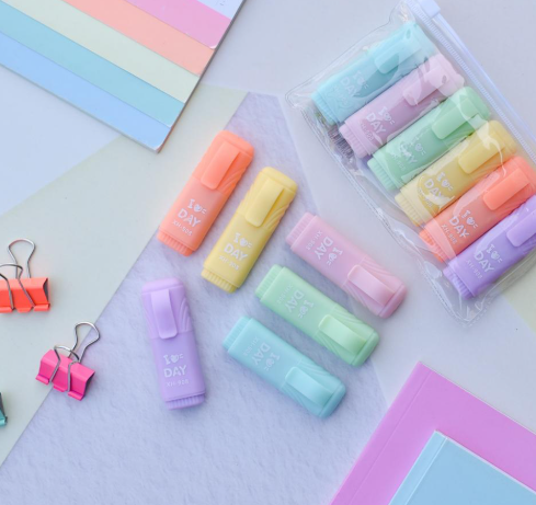 Producto - Resaltadores mini pastel x6