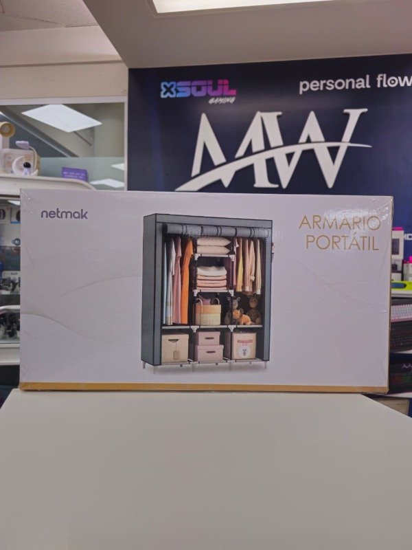 Producto - Armario Portátil de 130x170x40cm Netmak NM-ARM1