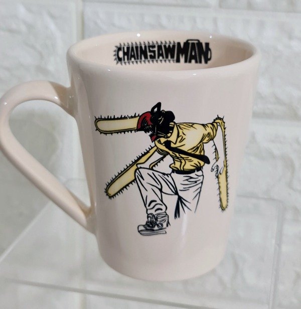 Producto - Taza bombé Denji motosierra Chainsaw Man natural 250 cc