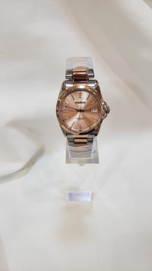 Producto - Reloj mistal detalles gold