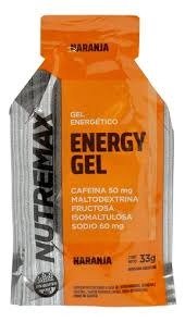 Producto - Gel energetico sabor naranja 33g NUTREMAX