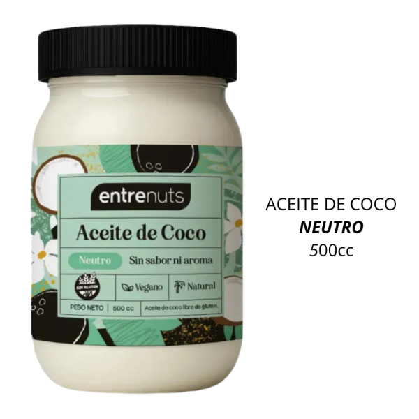 Producto - Aceite de Coco Neutro 500cc