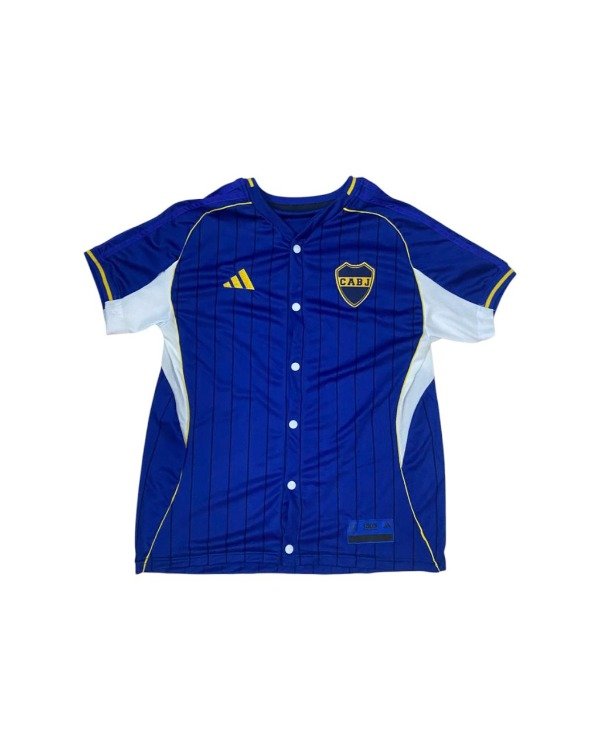 Producto - CAMISA DE BEISBOL TERRACE ICON - BOCA JUNIORS 2025/26 AZUL