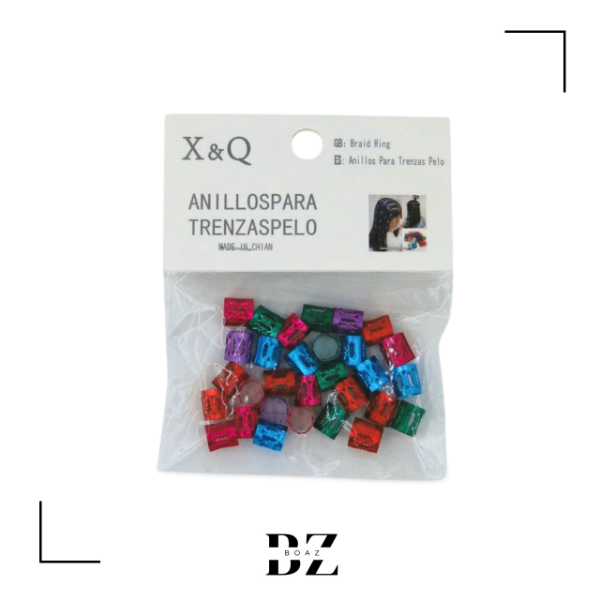 Producto - ACCESORIO PARA TRENZA X CAR COLORES 1524-6-1