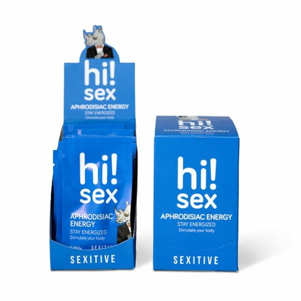 Producto - PACK 10 Blister Hi! SEX - APHRODISIAC ENERGY (x 2 Capsulas)