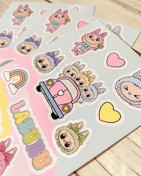 Producto - Plancha de sticker 10x15 pack x12u