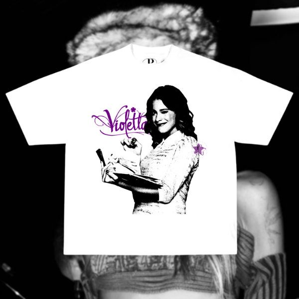 Baby tee violet b