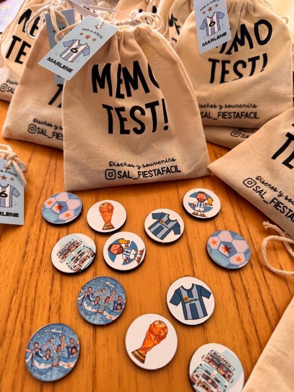 Producto - MEMOTEST PERSONALIZADO