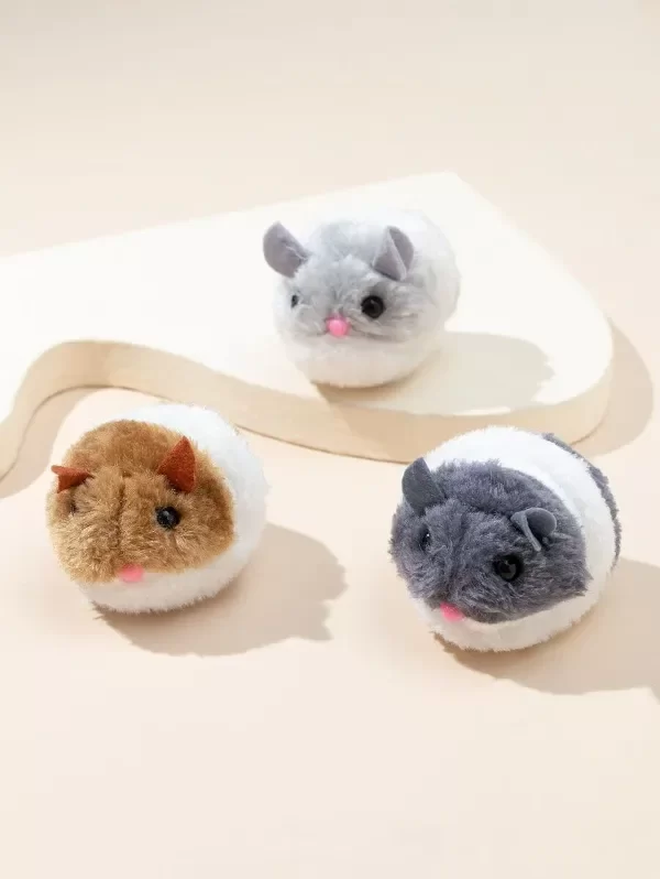Producto - Rata de juguete con movimiento para gatos.
